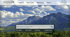 Desktop Screenshot of coloradolandmark.com